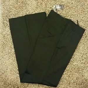 Women's Express Wided Leg Black Trouser Pants Sz6R